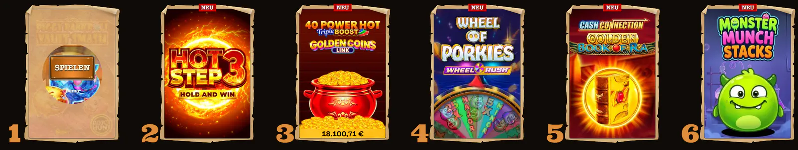 Spiele und Wetten bei Lizaro im Überblick